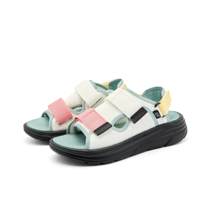 QIAODAN Beach Sandals Women's White-2