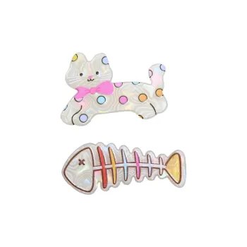 WIR ORNAMENTS Acrylic Hair Clips Women's