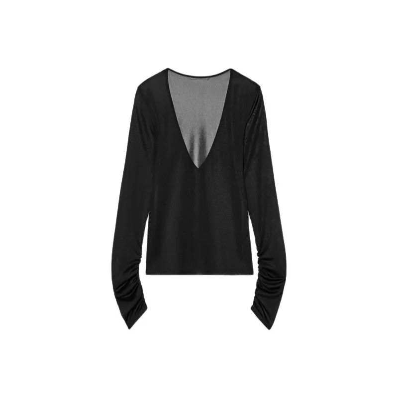 ZARA T Shirts Women's Black-1