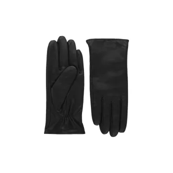 COS Sheepskin Gloves Unisex Black