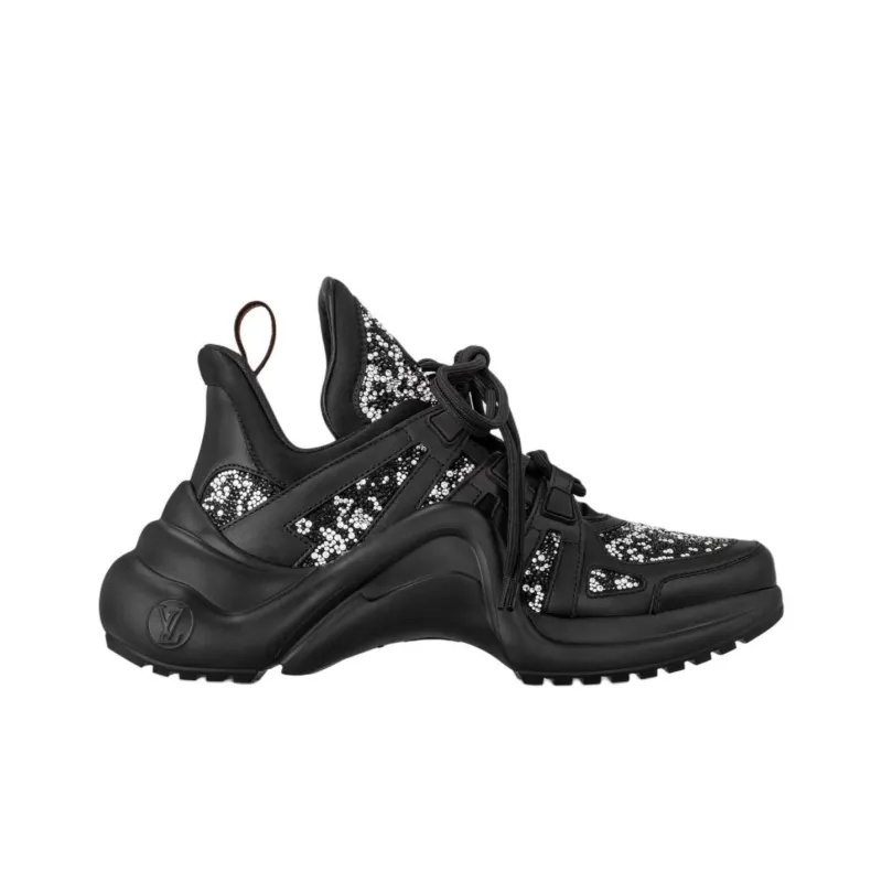 LOUIS VUITTON Archlight Low Top Chunky Sneakers Women's Black-1