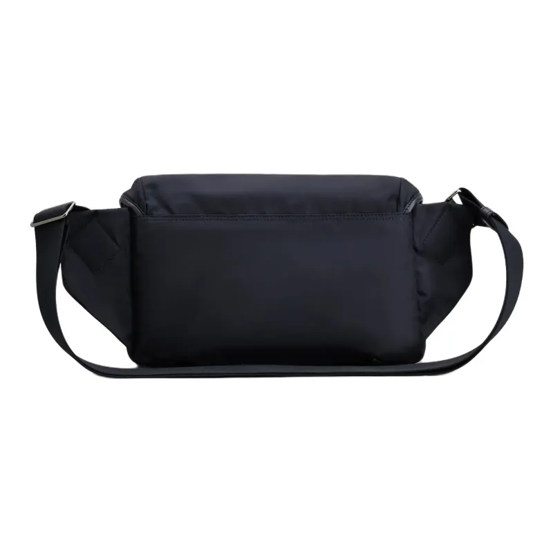 TOD'S Nylon Messenger Bag, Crossbody Bag, Shoulder Bag Trumpets Men's Blue-2