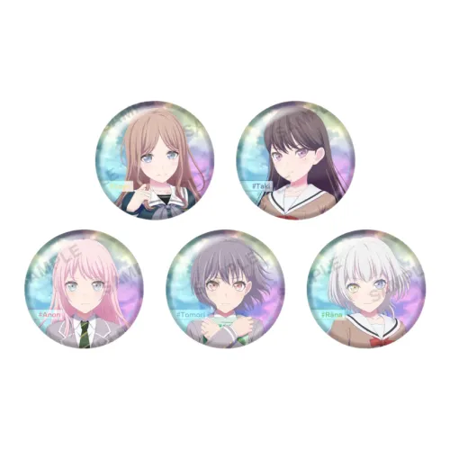 Animate BanG Dream! It's My GO! Movie Collectible Laser Badges