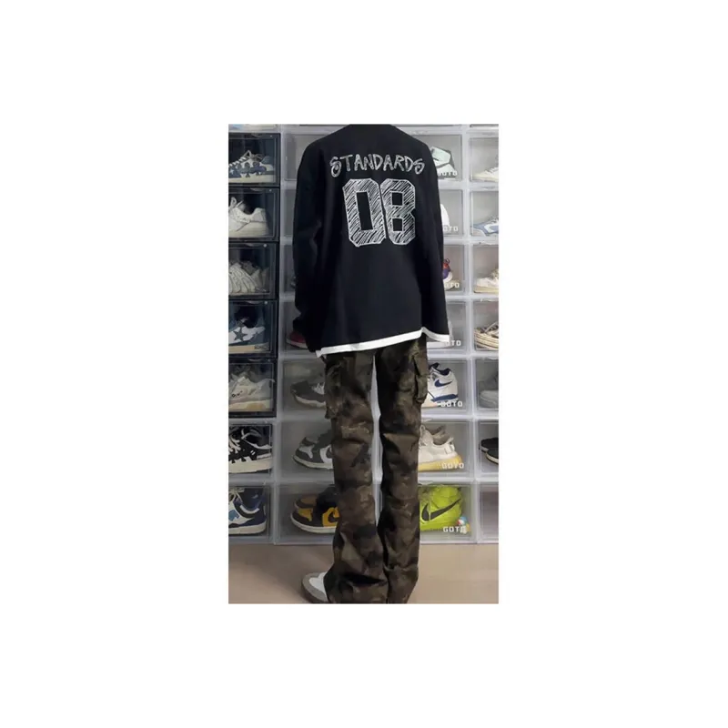 CORNILOT Cargo Pants Unisex Camouflage-2