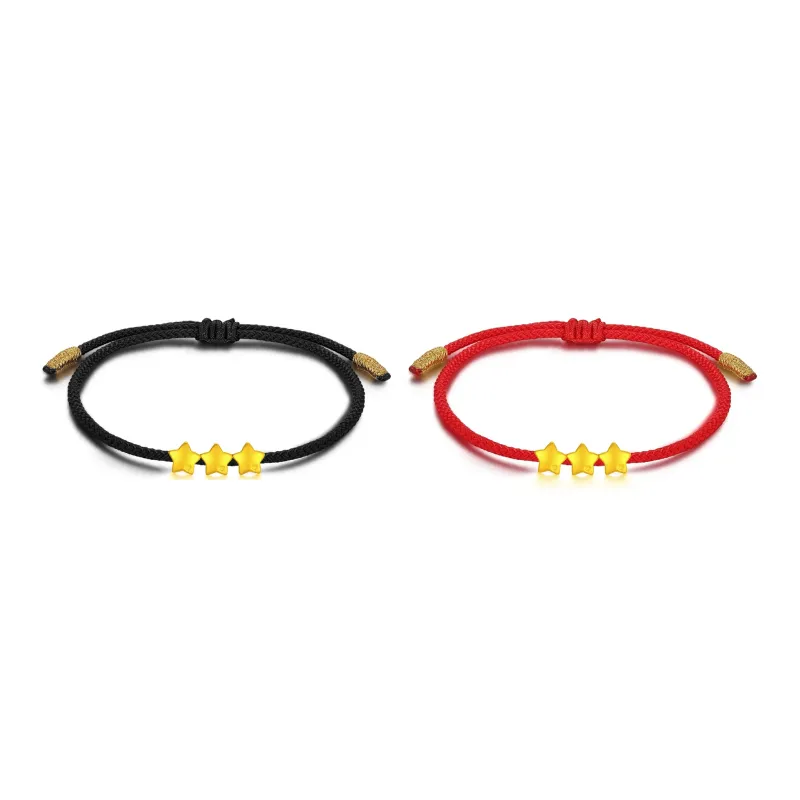 SINO GEM Gold Bracelet Unisex-4