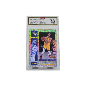 PANINI Curry Player Card 2021 Championship Season Chronology Exclusive Fold Ripple Holographic Card Graded Cards 1 Pc