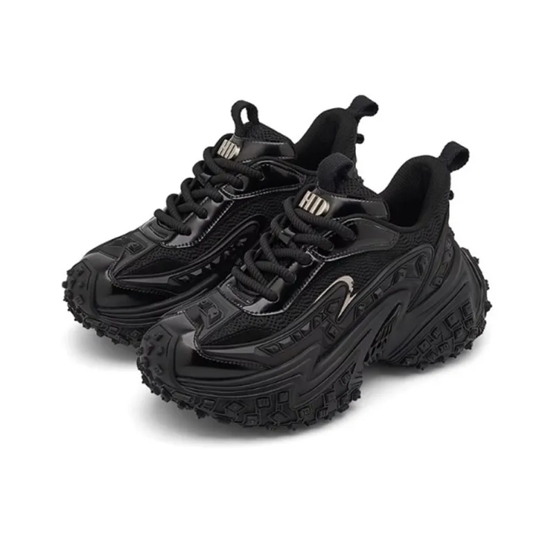 Ruomini Anti Slip And Wear Resistant Height Increasing Low Top Chunky Sneakers Unisex-6