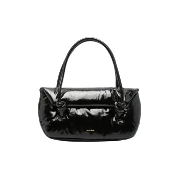 JIL SANDER Logo Printed Shoulder Bag