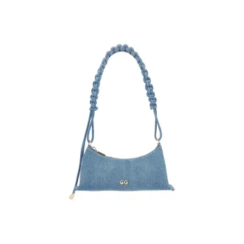CULT GAIA Denim Shoulder Bag Women's Blue
