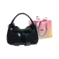 Black without Charm-Shopping Bag