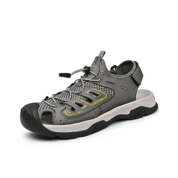 Xvxv Beach Sandals Men Gray/Black