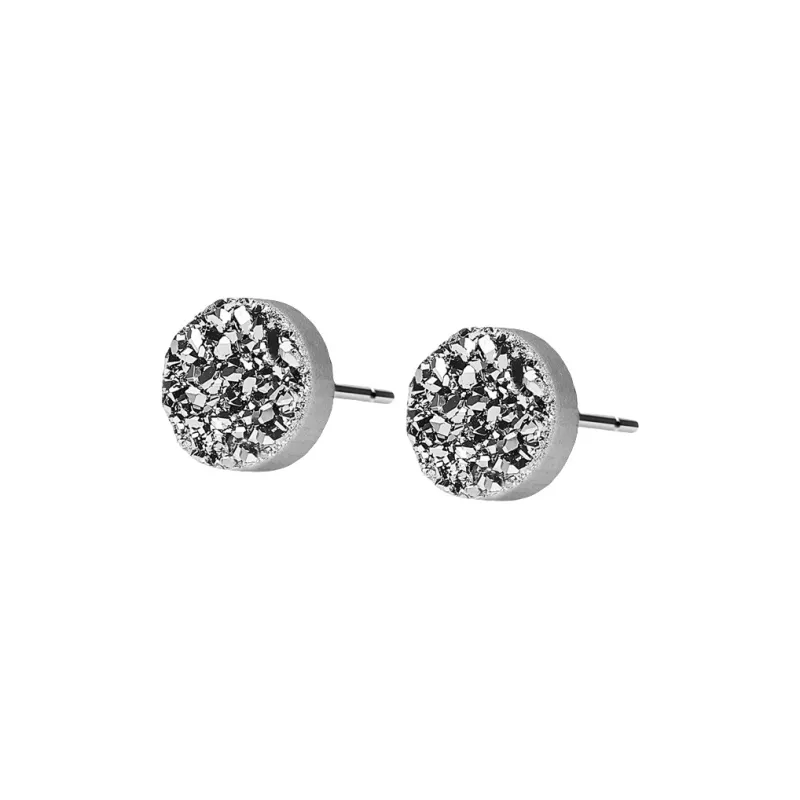 Danqin Alloy Stud Earrings Unisex-5