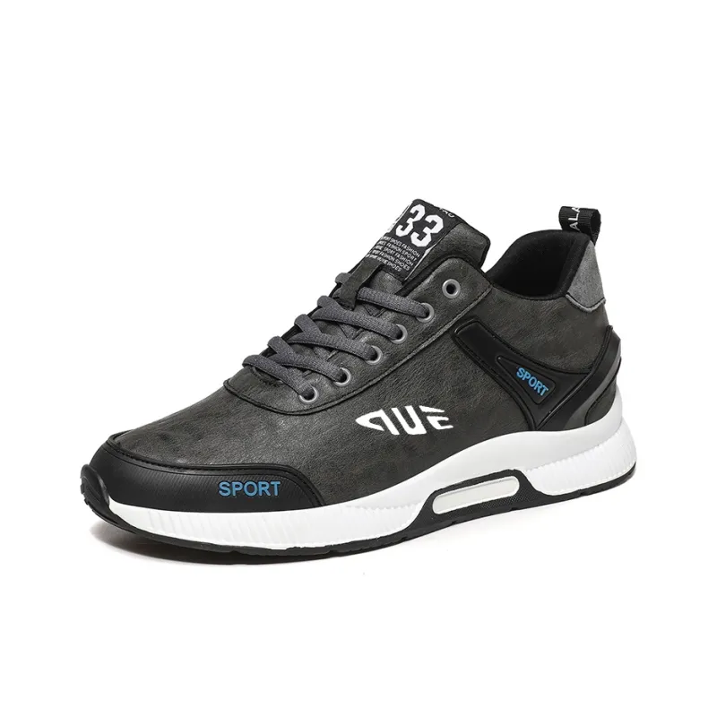 Prince McQueen Anti Slip And Wear Resistant Height Increasing Low Top Casual Shoes Men's-6