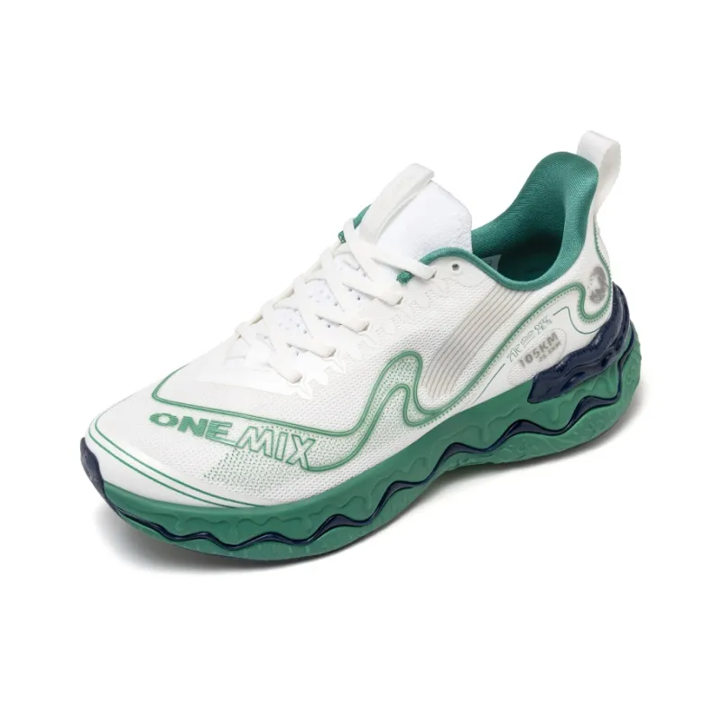 ONEMIX Mulan Creek Running Shoes Unisex Turquoise Mountain Green-2
