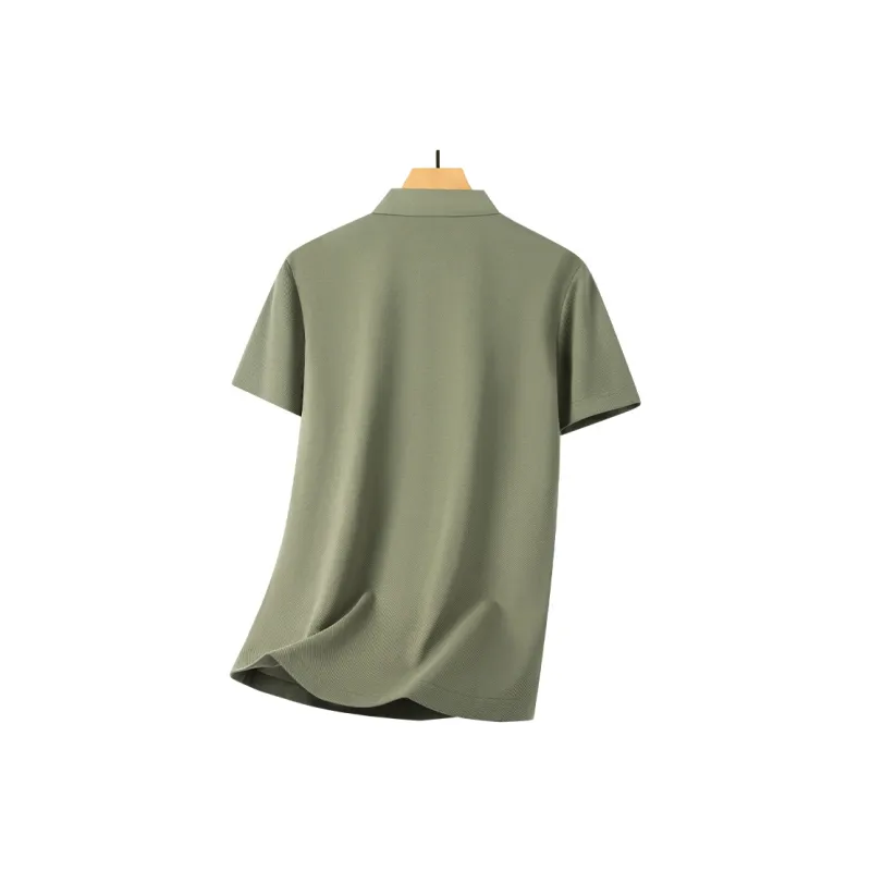 Red bean Polo Shirts Men-7