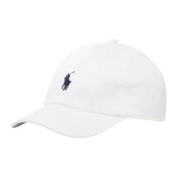 Polo Ralph Lauren Cotton Fabric, Pure Cotton Baseball Caps Women's White