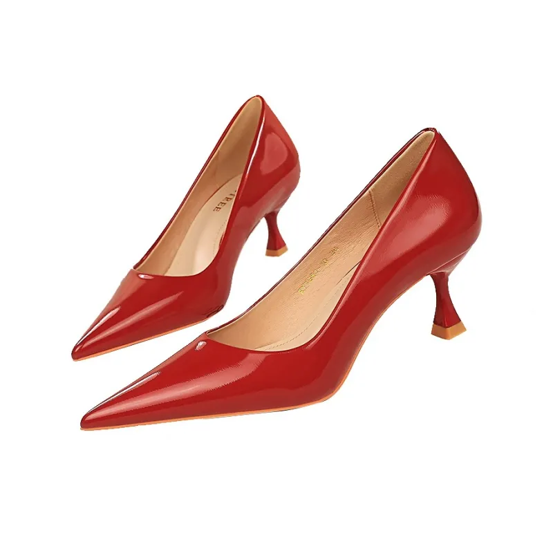 QITUMAUL High Heels Women's-5