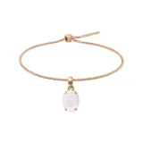Mother of Pearl Waterdrop Pendant with Snake Chain