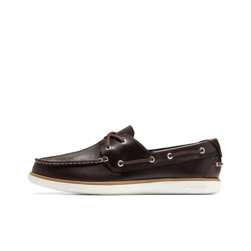 COLE HAAN Boat Shoes Men's Brown-0