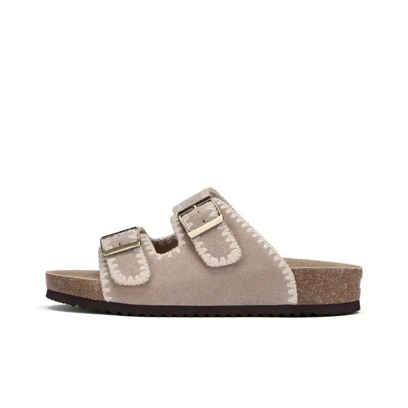 Hotwind Pinecone Grey Series Slip Resistant Slide Slippers Women's-5