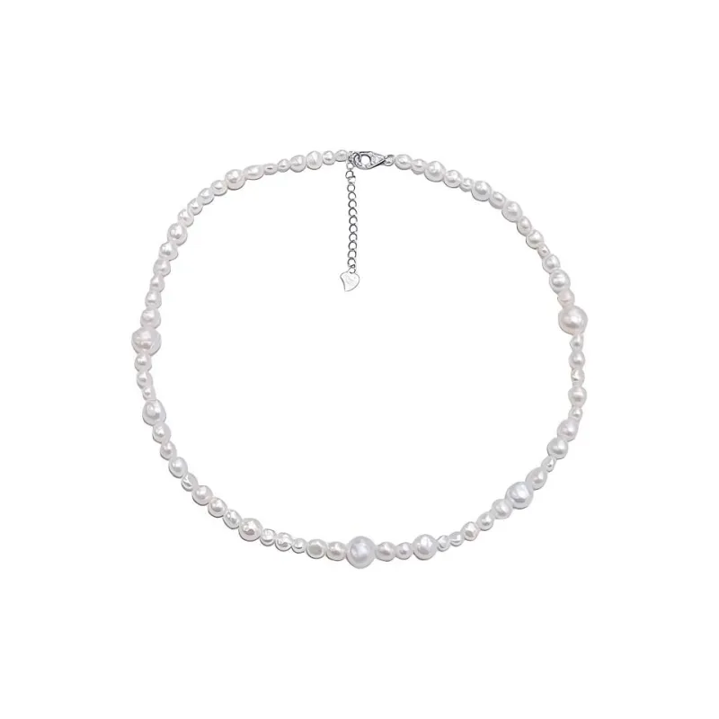 Zhongzhao Jewelry Pearl Necklaces Unisex-0
