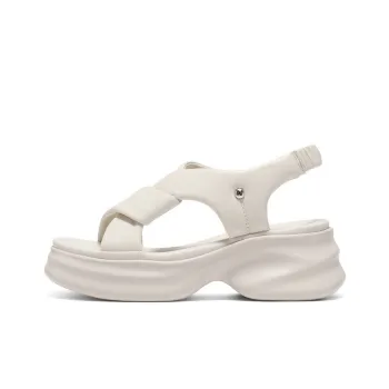 BELLE Beach Sandals Women's Ecru/Apricot