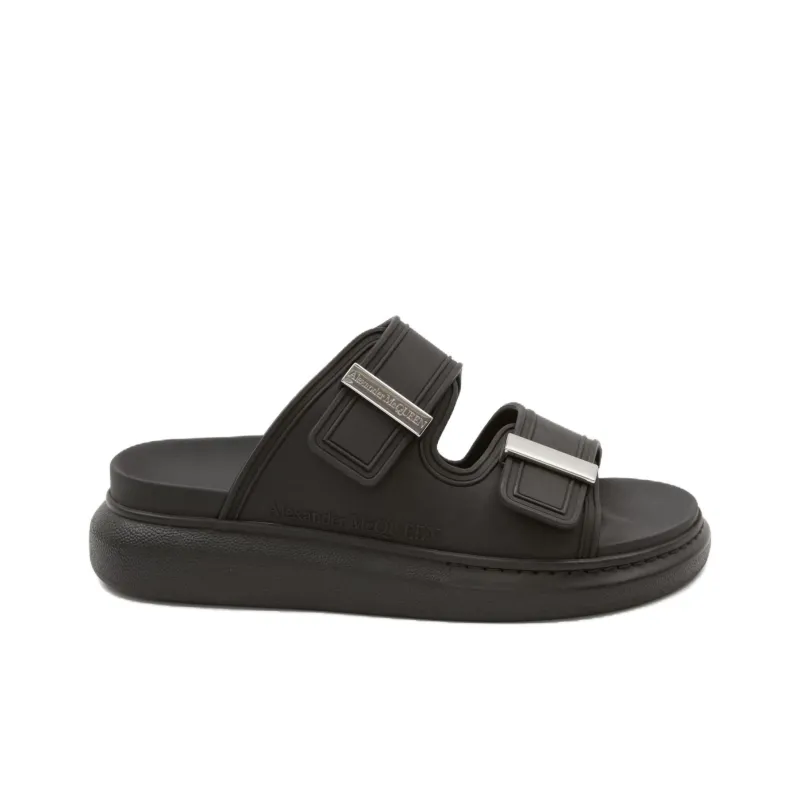 Alexander McQueen Hybrid Slip Resistant Slide Slippers Men's Black-1