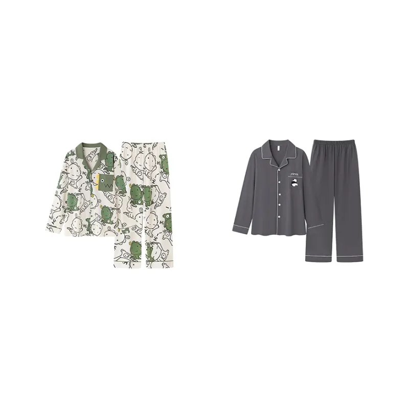 Cotton Gene Pajama Set Unisex Combo Set-34