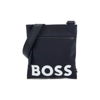 BOSS Polyester Crossbody Bag Shoulder Bag Men's Black