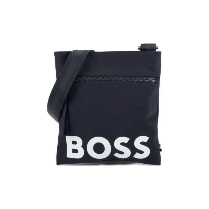 BOSS Polyester Crossbody Bag Shoulder Bag Men's Black-0