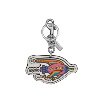 COACH Leather Bag Accessory Unisex Multicolor