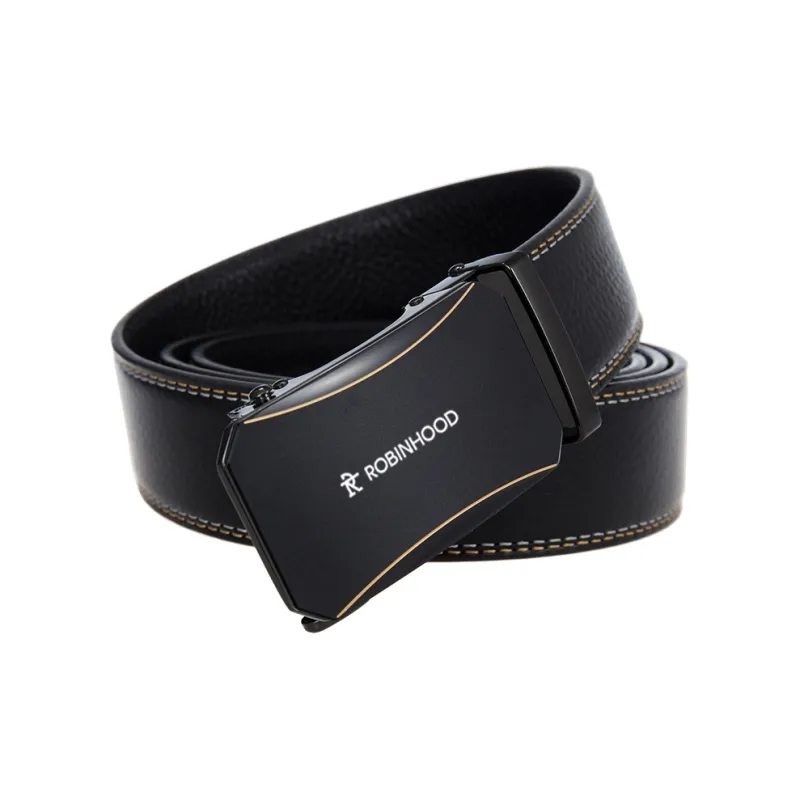 ROBINHOOD Cow Leather Belts Men's Width 3.5CM-1