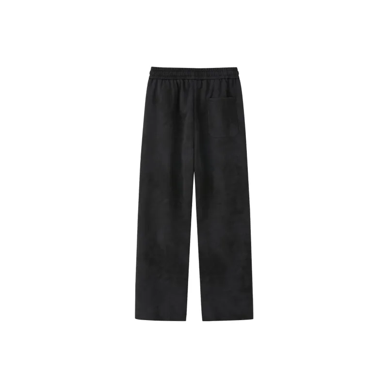 David Bakken Casual Pants Unisex Black-1