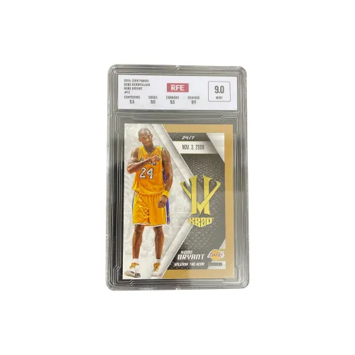 PANINI 2015 16 Lakers Black Mamba Peter Pan Kobe Bryant Boss Kobe Bryant RFE 9 Points Star Card Pass Graded Cards 1 Pc