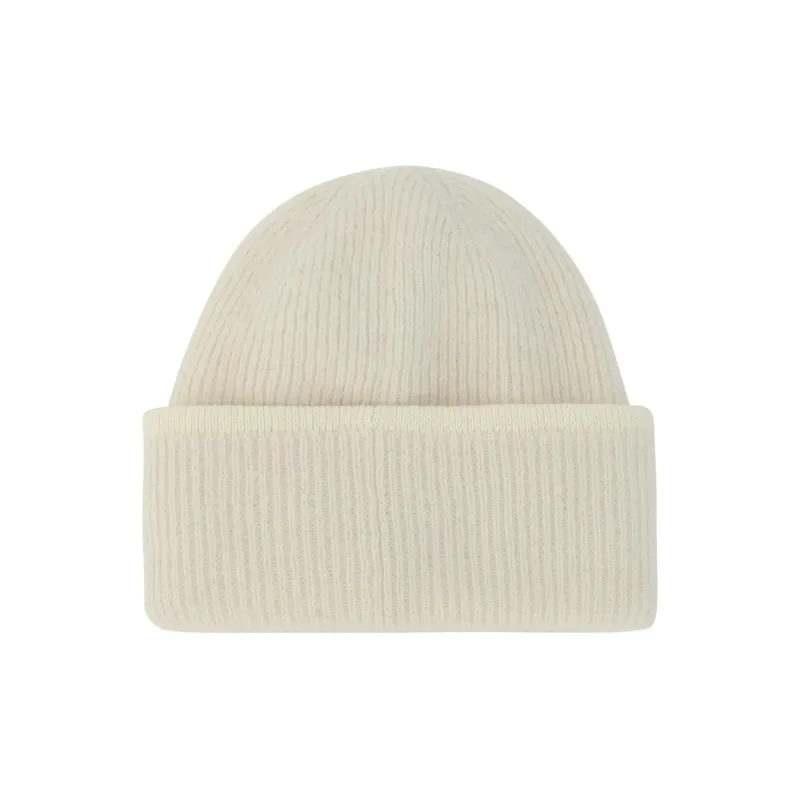 Jacquemus Logo Patch Ribbed Beanie-1