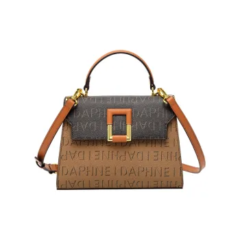 DAPHNE PVC Handbag Women's Brown