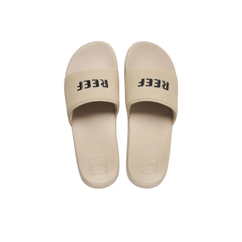 REEF Slip Resistant Abrasion Resistant Slide Slippers Men's Beige-2