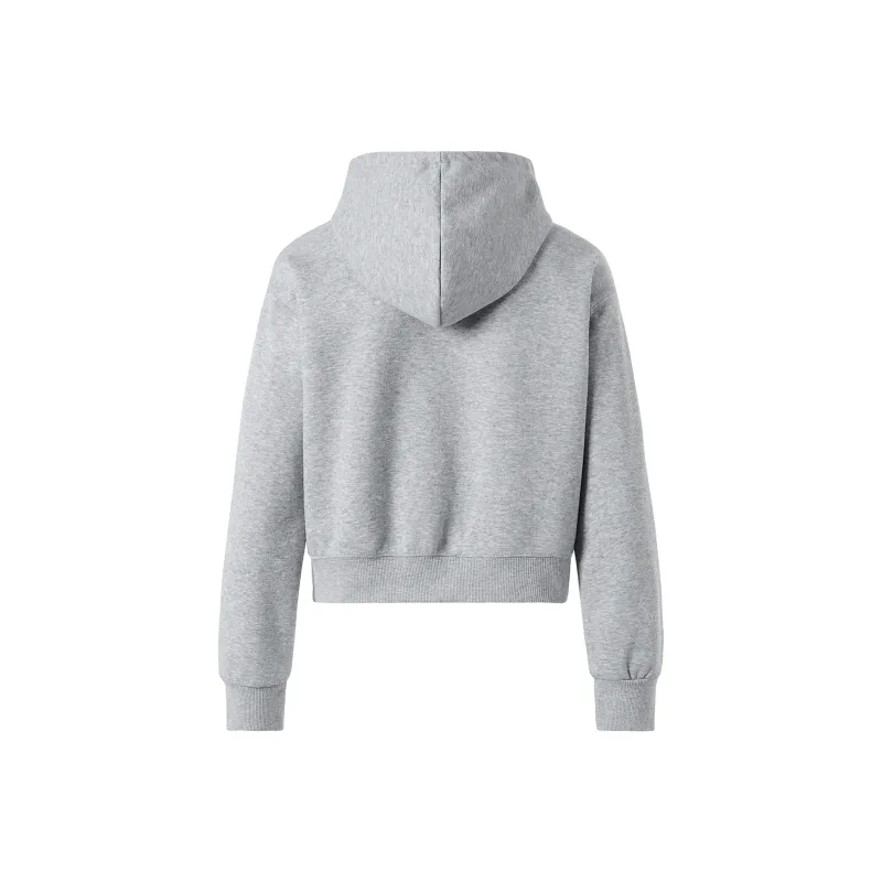 FOASIS Cropped Coats Women's Gray-1