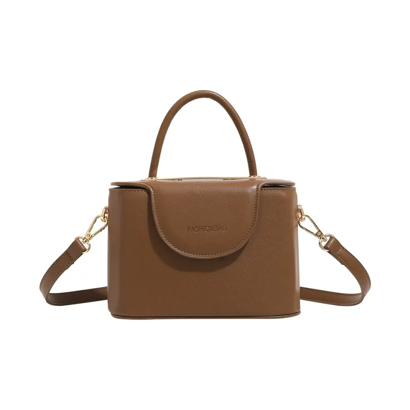 TTaG．baG Microfiber Synthetic Leather Crossbody Handbags Regular Women's Coffee-0