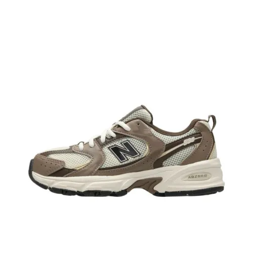 New Balance NB 550 Anti Slip Wear Resistant Low Top Casual Running Shoes Unisex Brown