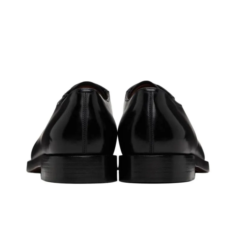 Ermenegildo Zegna Dress Shoes Men Low Top Black-3