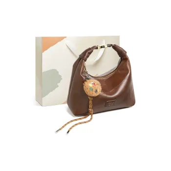 15 MINS Synthetic Leather Shoulder Bag Crossbody Bag Handbag Regular Women's Brown/Black