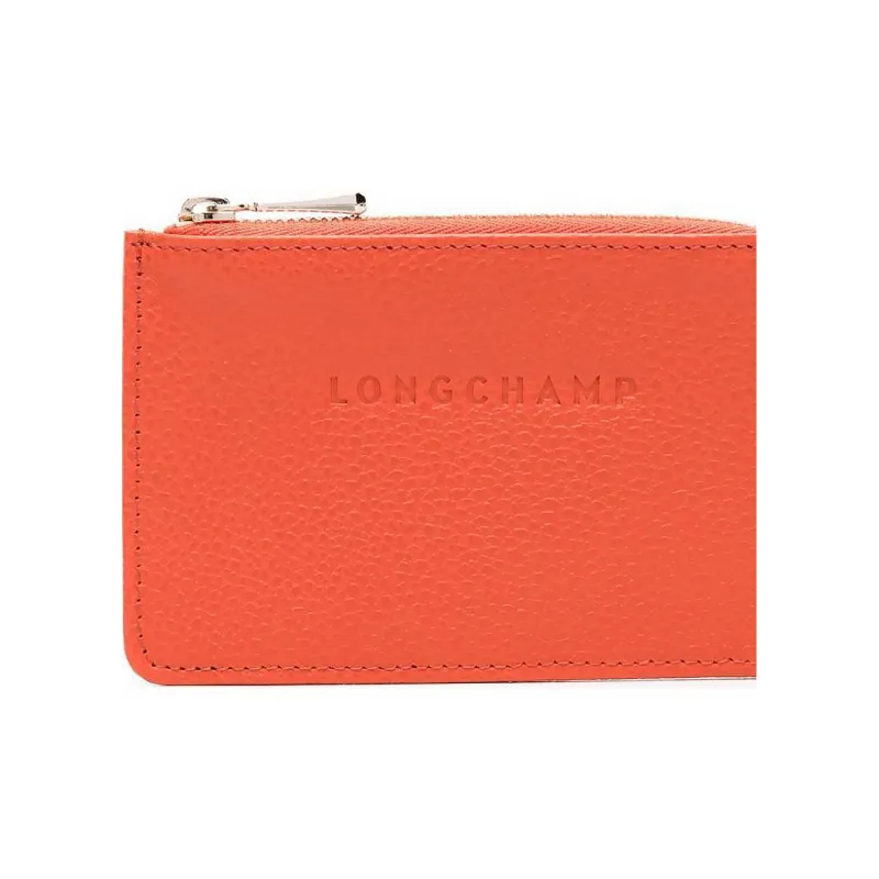 LONGCHAMP Le Foulonné Leather Cardholder-4
