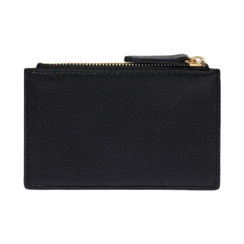 Stella McCartney Leather Card Holder Women's Black-2