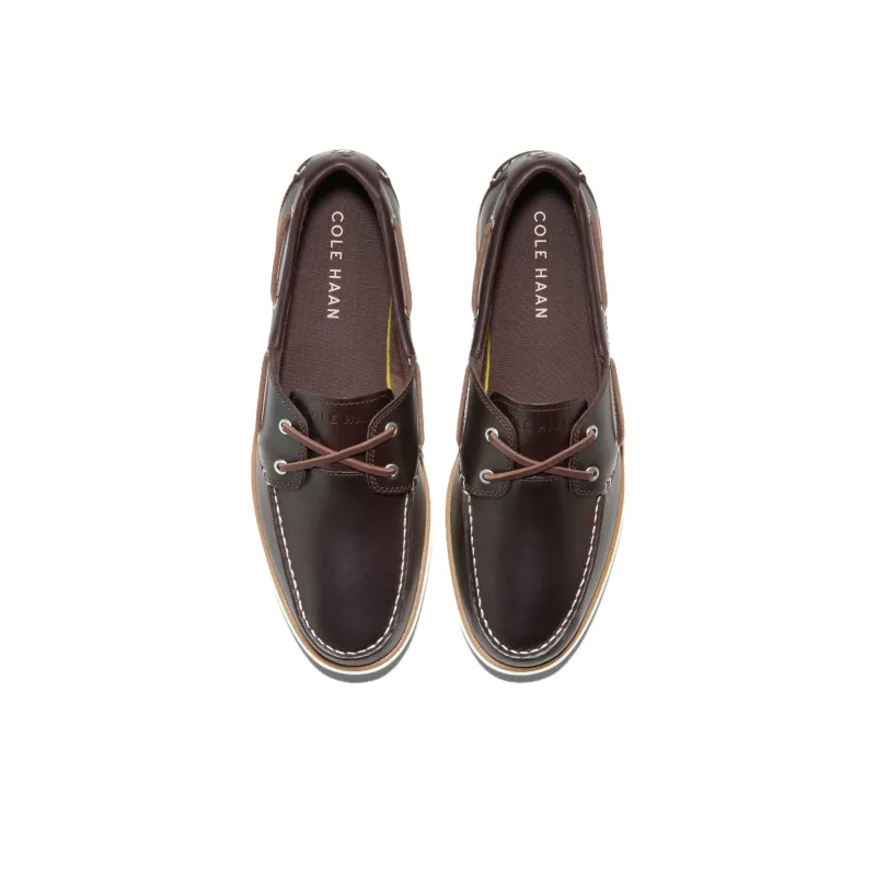 COLE HAAN Boat Shoes Men's Brown-4