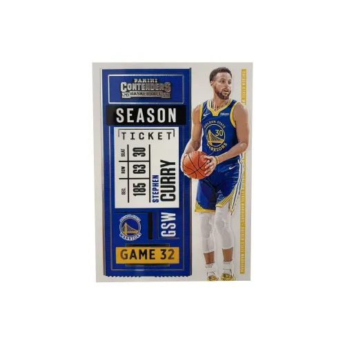 PANINI 2020 21 Golden State Warriors, Stephen Curry, Ball Game Ticket, Teca, Curry Classic Section Sports Cards 1 Pc