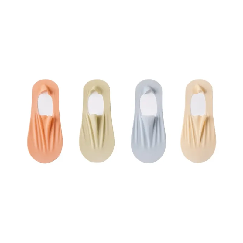 GRACEWELL No Show Socks Women's 4 Pack-4