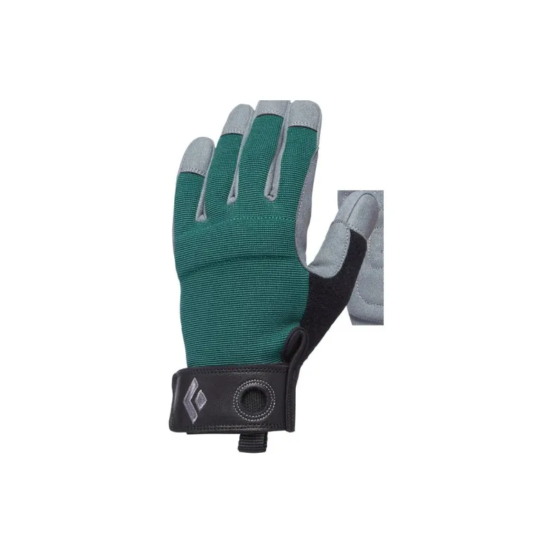 BLACK DIAMOND Stretch Mesh Synthetic Leather Gloves Women's Green-1