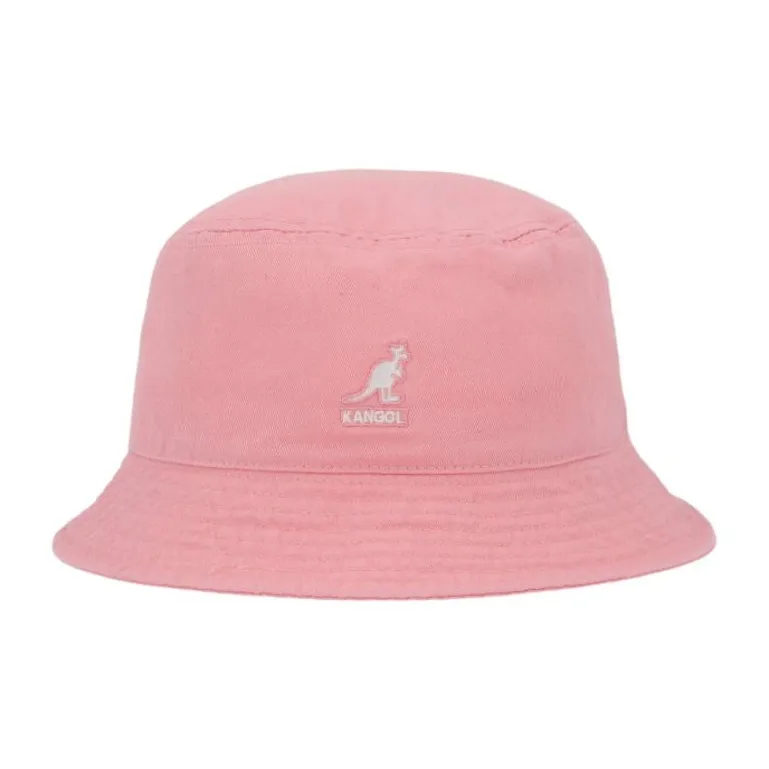 KANGOL Cotton Bucket Hats Unisex Pink-1