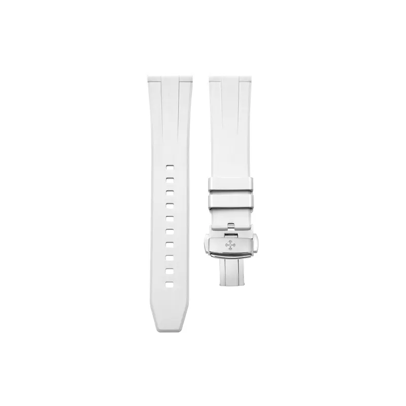 VAGENARI Watch Bands High-End Fluoroelastomer Flat Head All Sizes 18 19 20 21 22 23 24mm Unisex-14